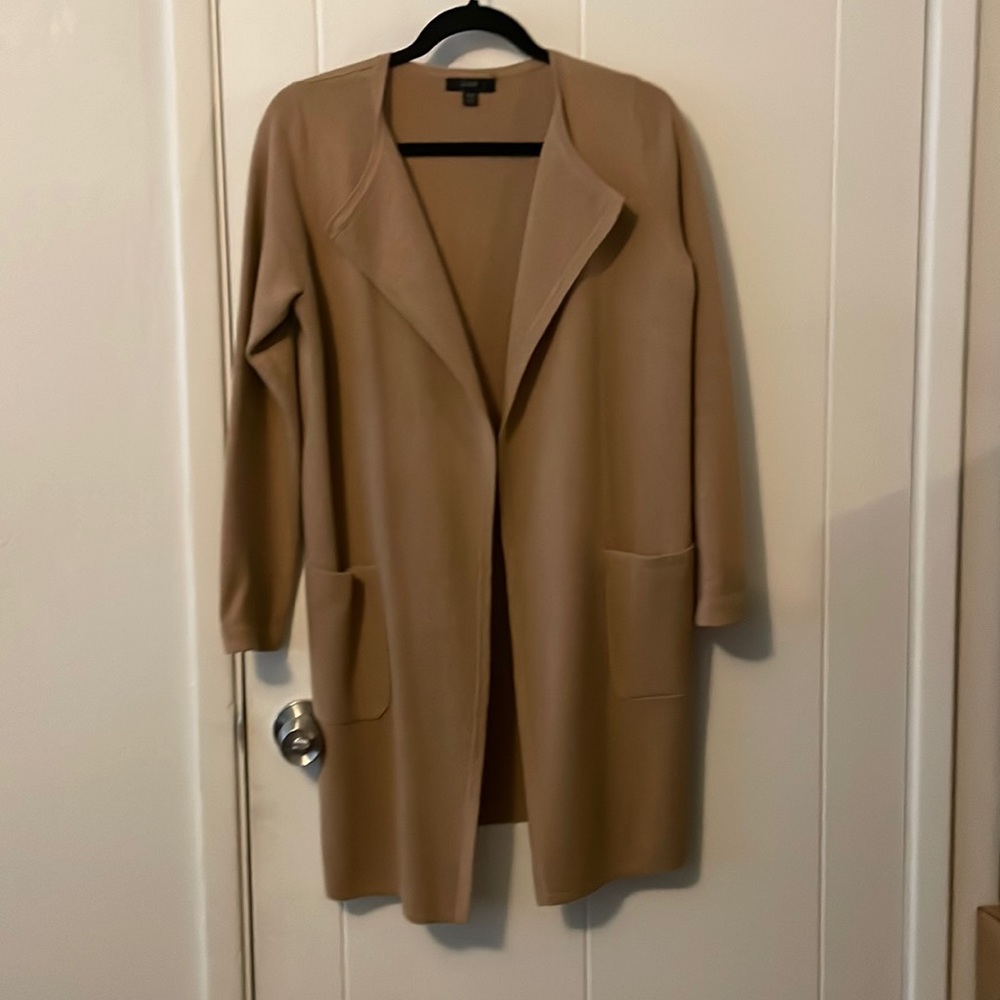 J. Crew Juliette Collarless Sweater Blazer